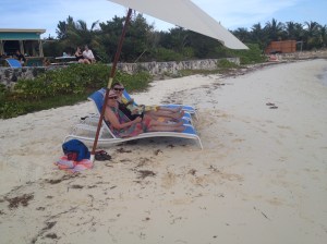 Girl time at Sands Beach Bar